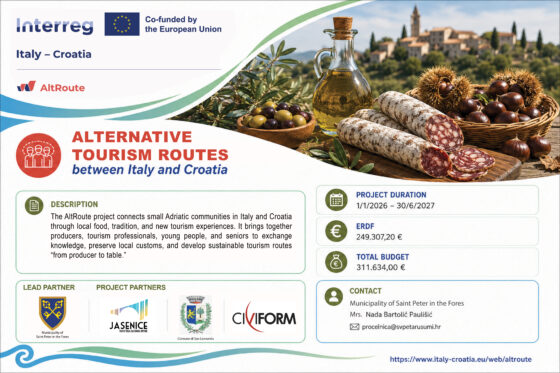 AltRoute, Interreg Italija – Hrvatska